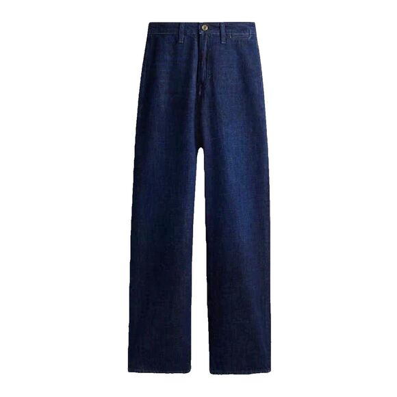 H&M Denim - H&M Women's Size 14 High Waist Straight Leg Jeans NWT Full Length Denim